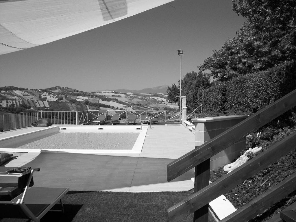 Country-House Pecora Nera Pensionat Mosciano SantʼAngelo Eksteriør billede
